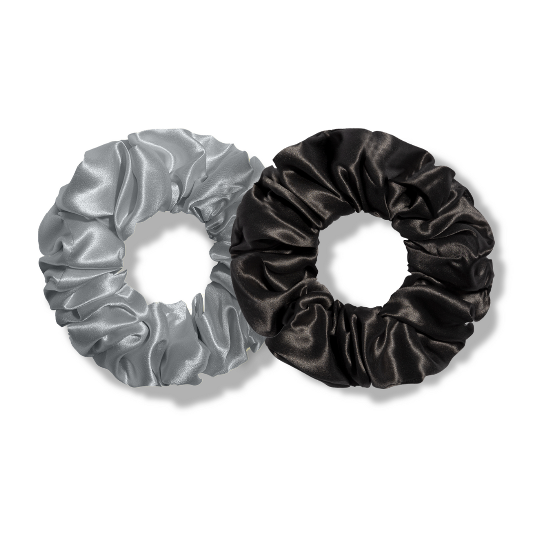 classic silk scrunchies