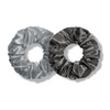 starlight&graphite | classic silk scrunchies
