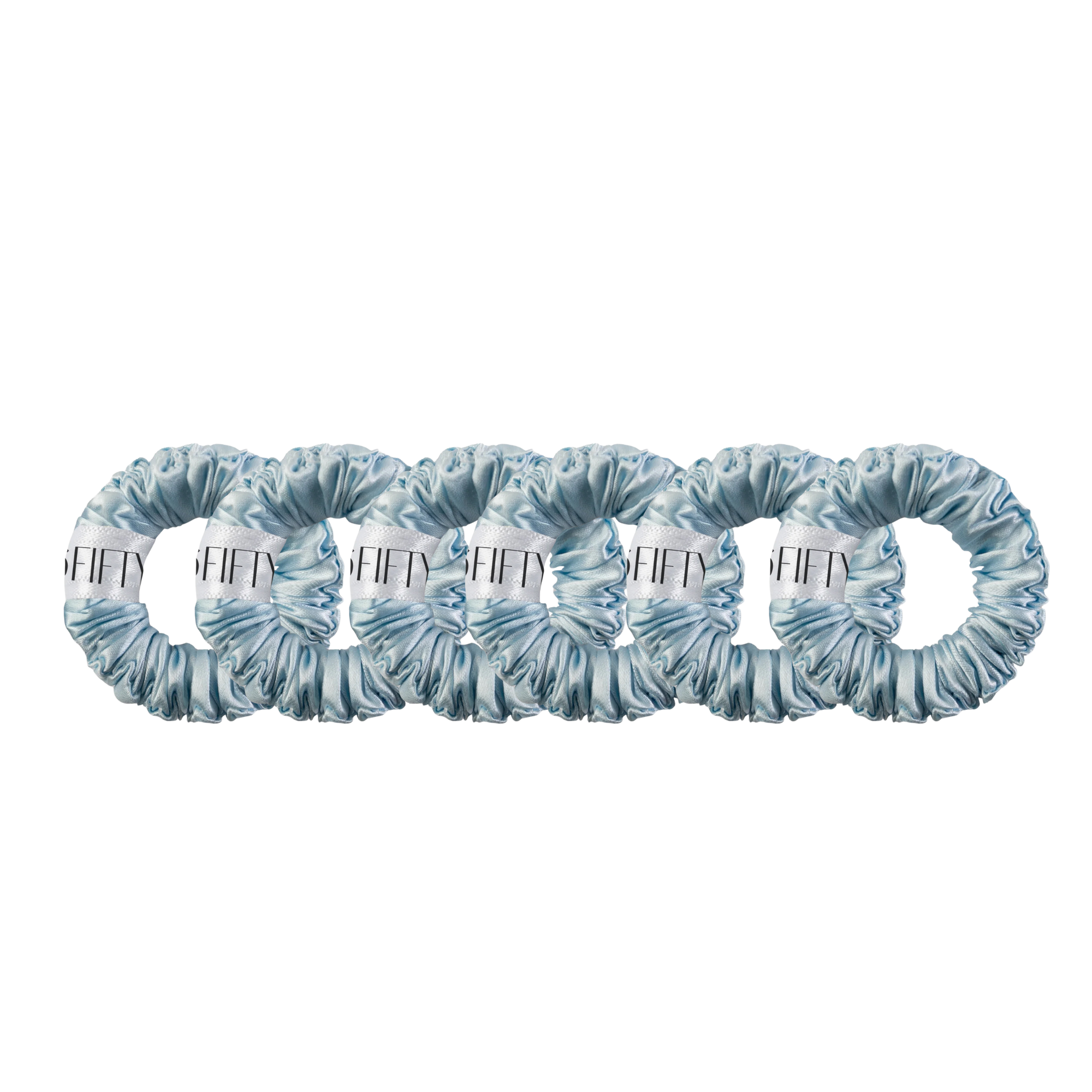 bluebird | mini dream silk scrunchies