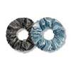 graphite&bluebird | classic silk scrunchies