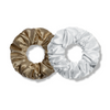 shortbread&snowy | classic silk scrunchies