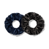 skyfall&blackout | classic silk scrunchies