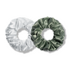 snowy&earth | classic silk scrunchies