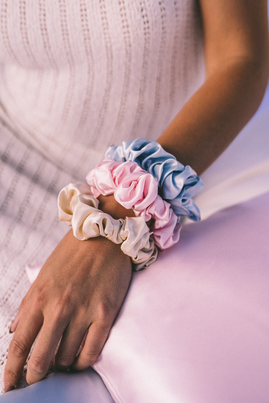 Classic Silk Scrunchies