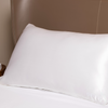 snowy  | queen-sized dream silk pillowcase