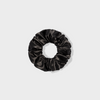 blackout&snowy | classic silk scrunchies