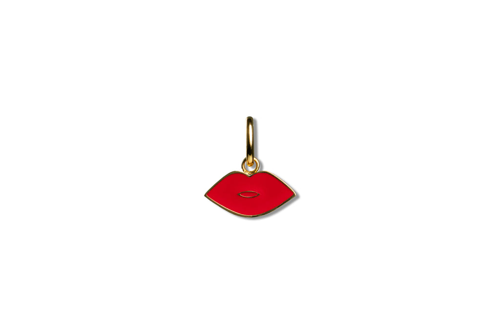 Scrunchie Charm | Lips