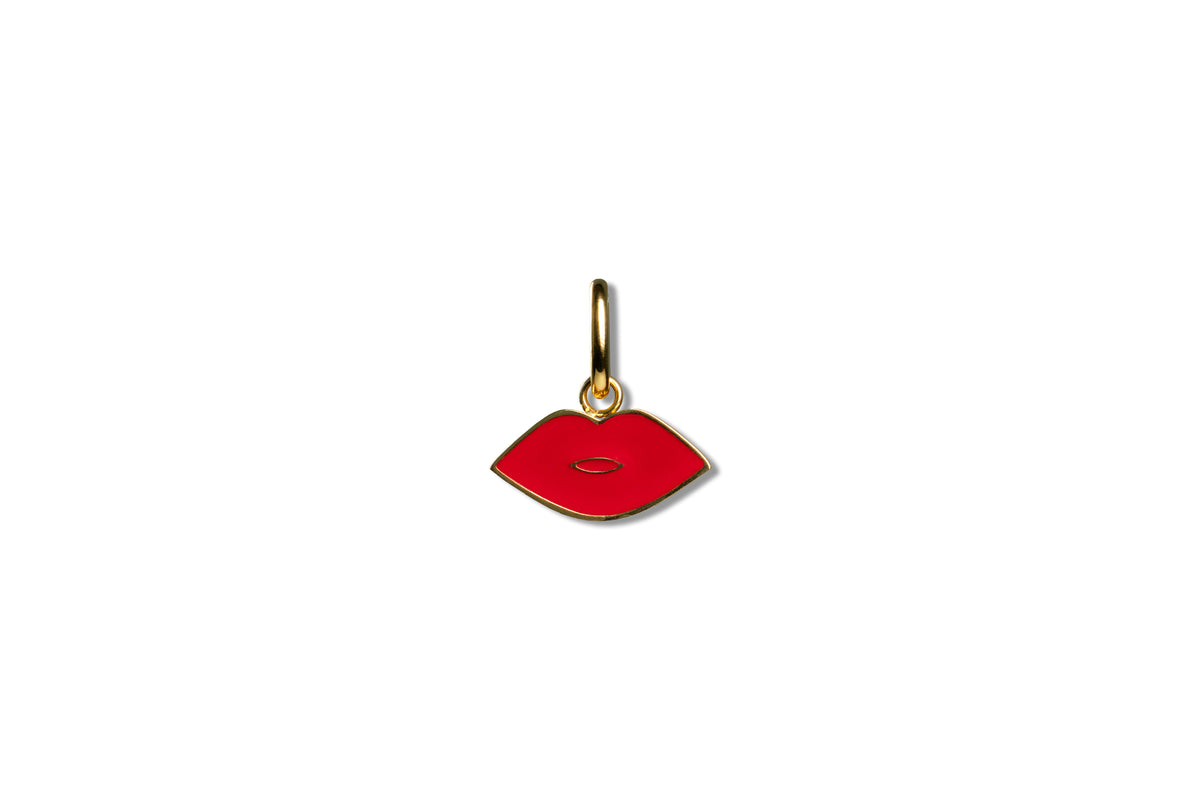 Scrunchie Charm | Lips