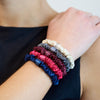mix & match 5 colours | slim silk scrunchies