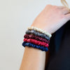 mix & match 5 colours | slim silk scrunchies
