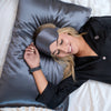graphite | dream silk sleep mask