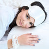 snowy | dream silk sleep mask