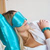 viridian | dream silk sleep mask