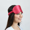 raspberry | dream silk sleep mask