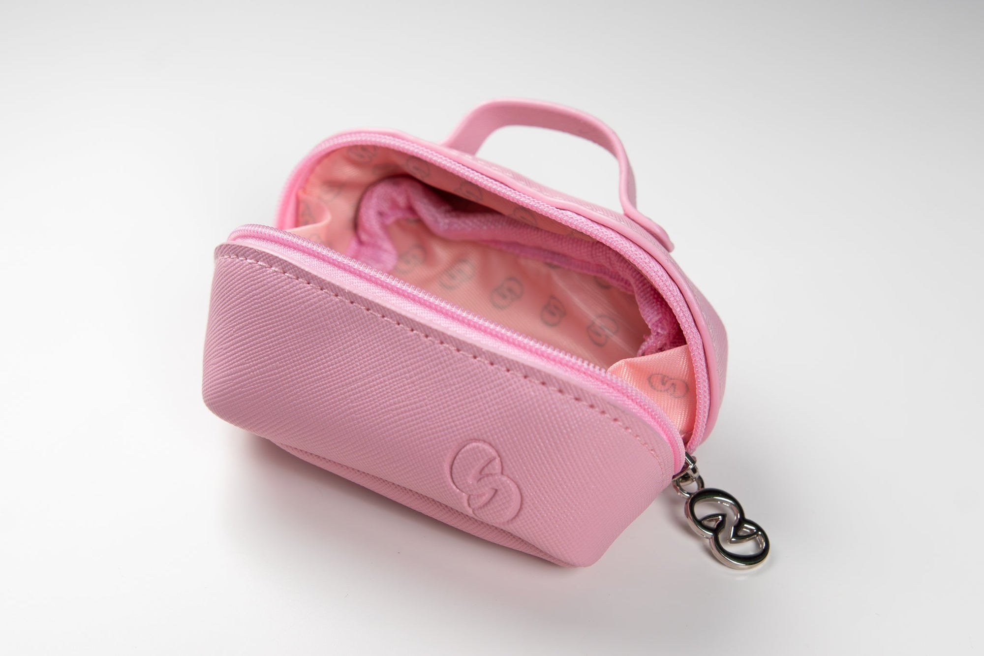 blush mini carry-all bag charm