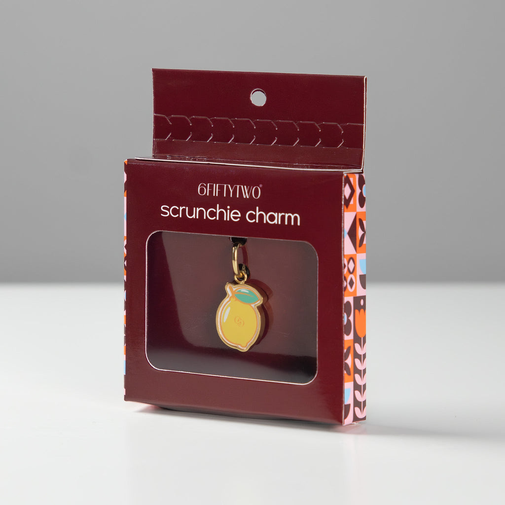 Scrunchie Charm | Lemon