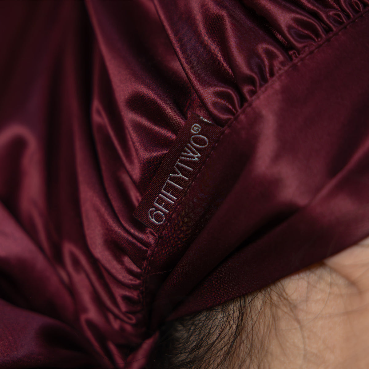 double-layer silk bonnet