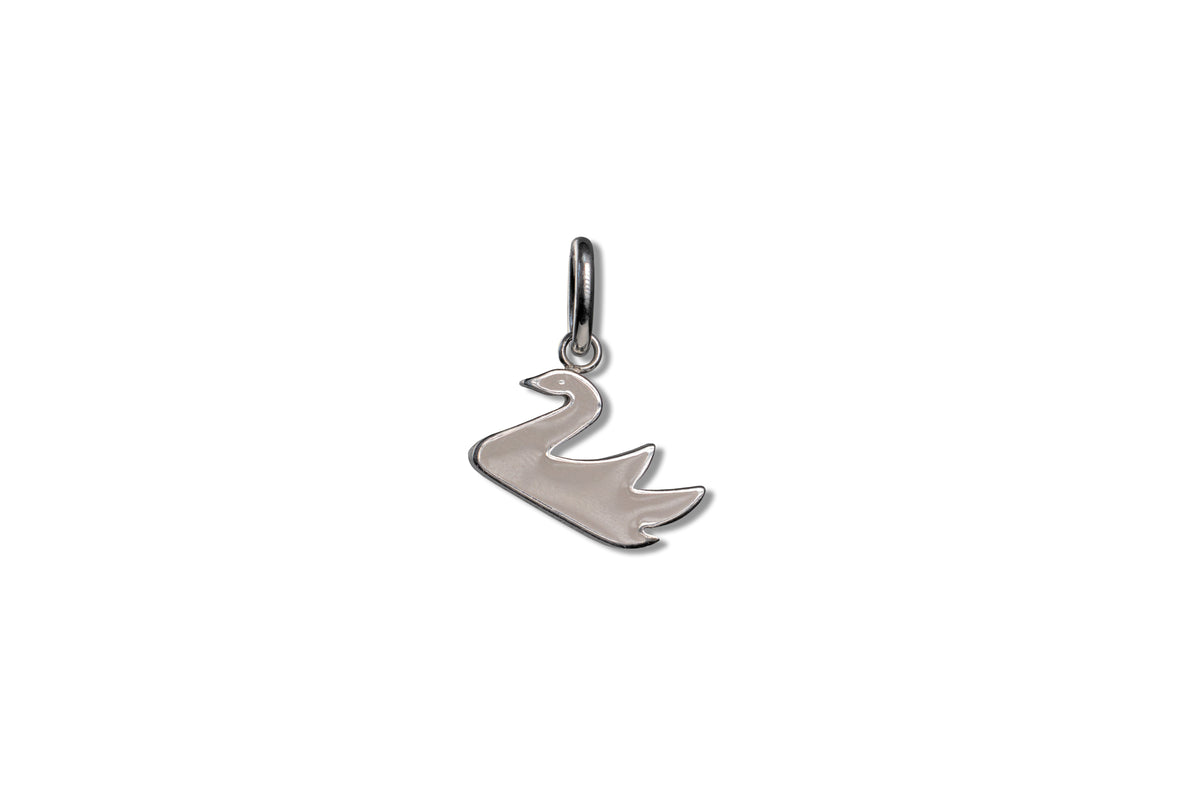 Scrunchie Charm | Swan