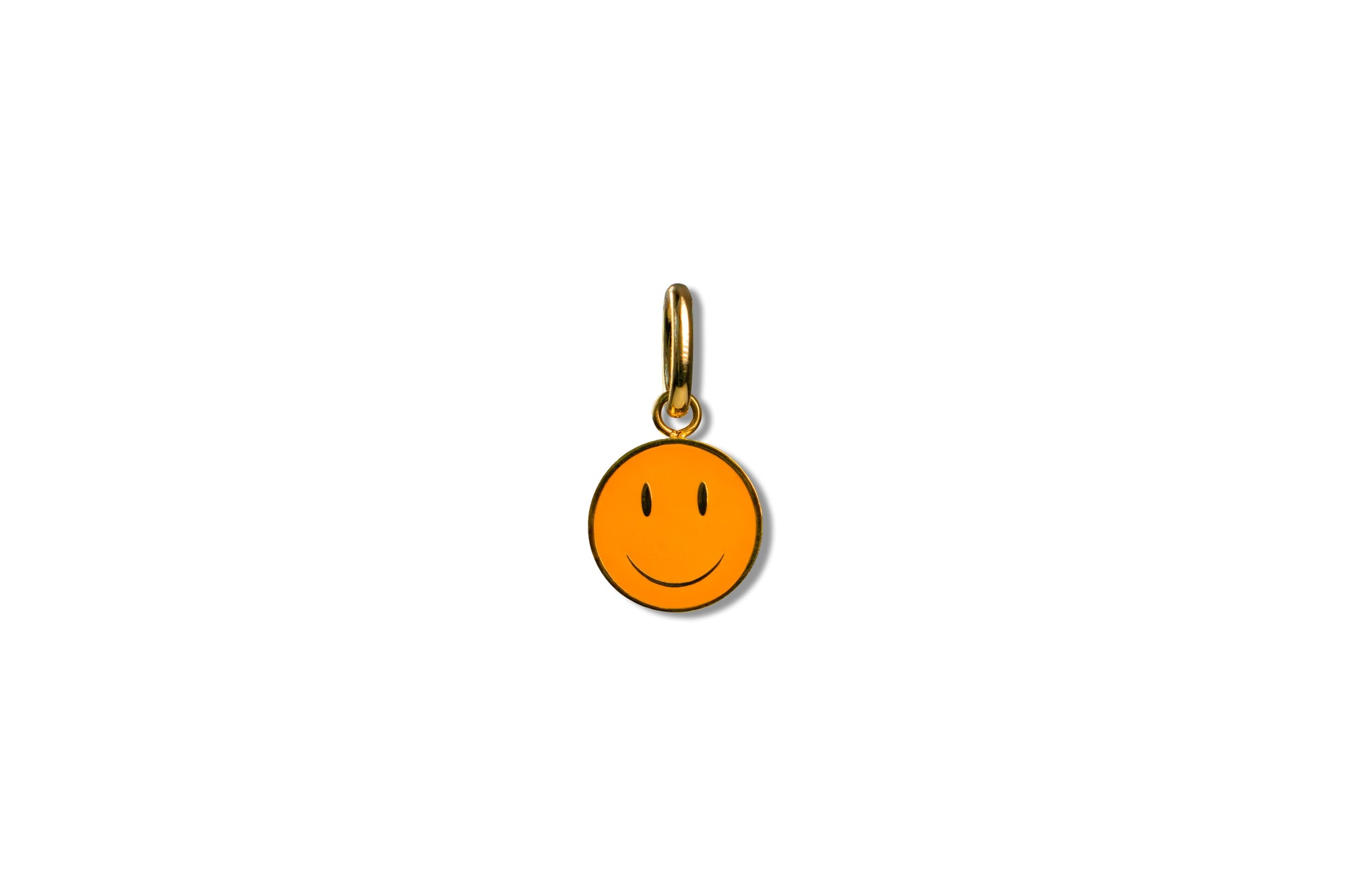 smiley | scrunchie charm