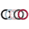 mix & match 5 colours | slim silk scrunchies