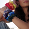 Classic Silk Scrunchies | Rainbow Collection