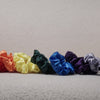 yellow&yellow | classic silk scrunchies