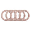 rosaline | slim silk scrunchies
