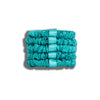 viridian | slim silk scrunchies