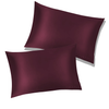 two queen-sized dream silk pillowcases
