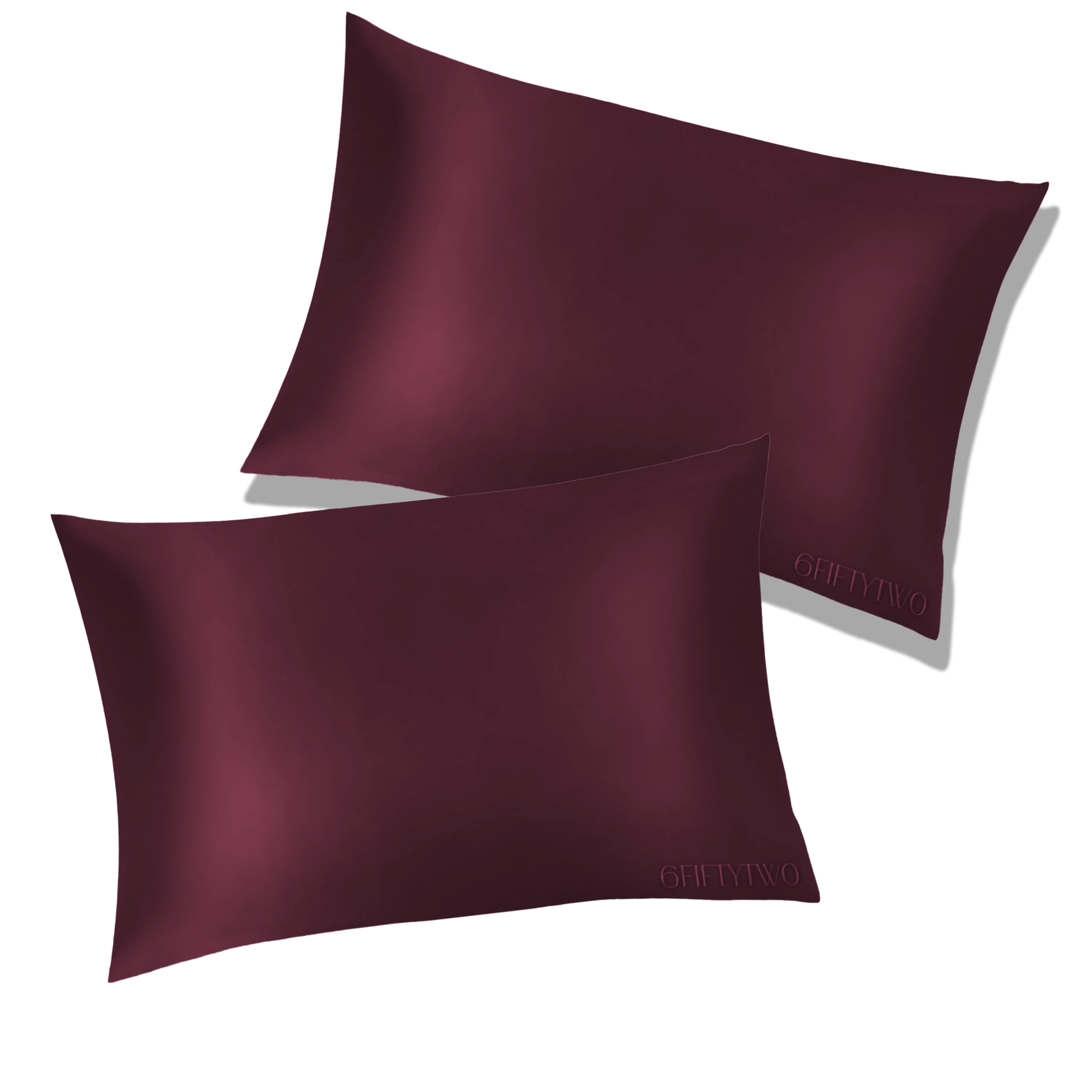 two queen-sized dream silk pillowcases