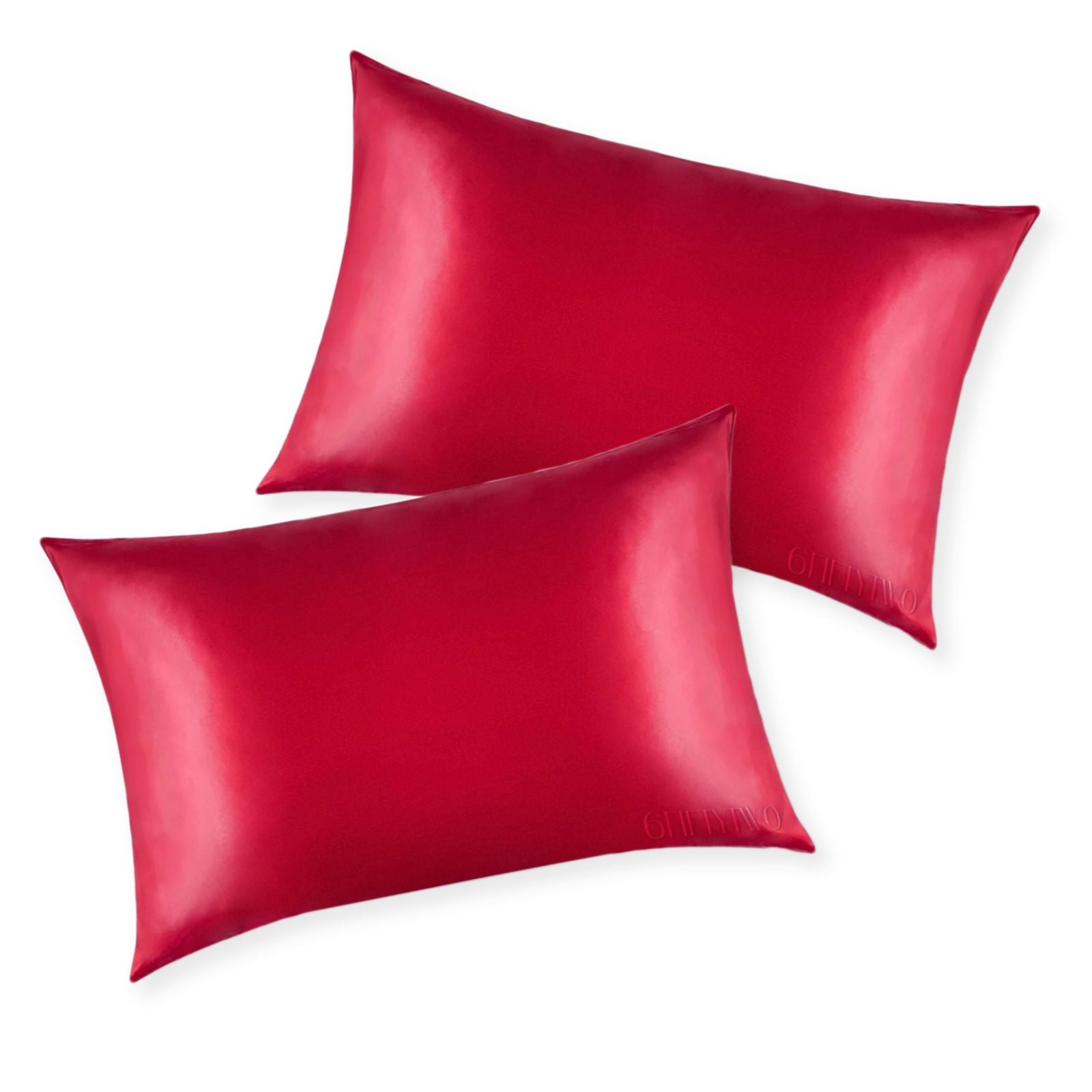 two queen-sized dream silk pillowcases