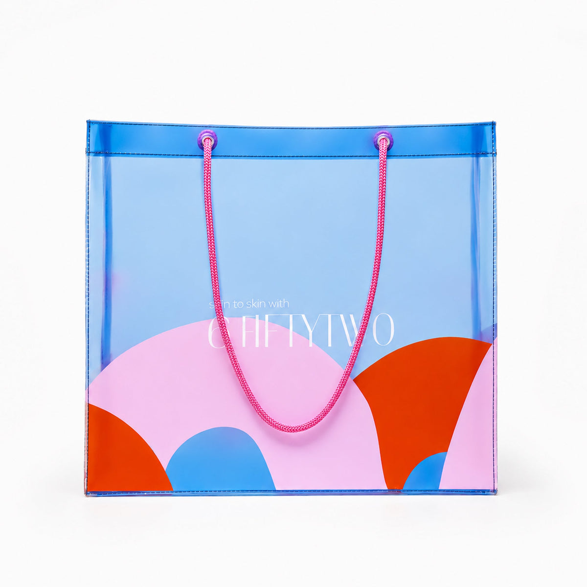 beach bag blue