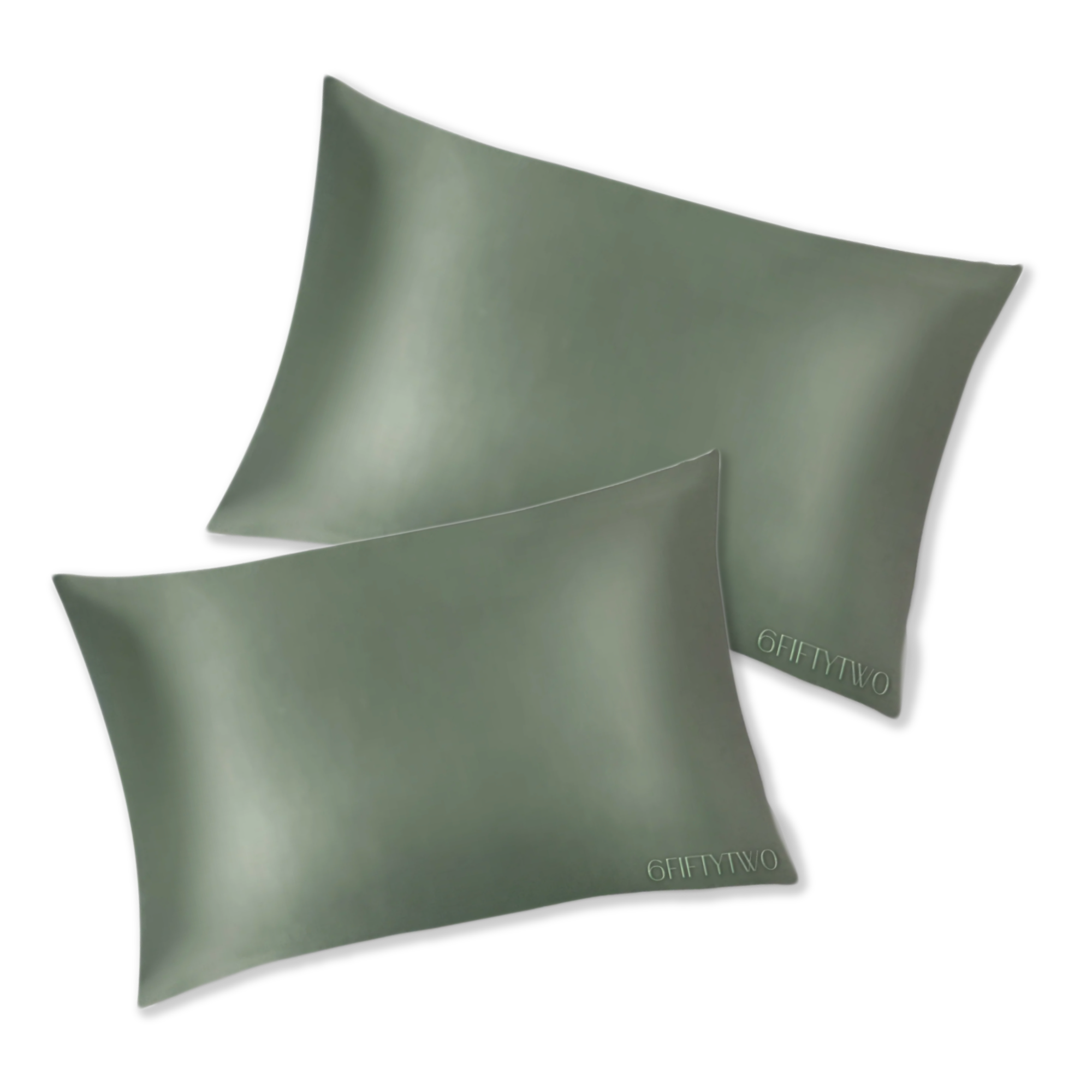 two queen-sized dream silk pillowcases