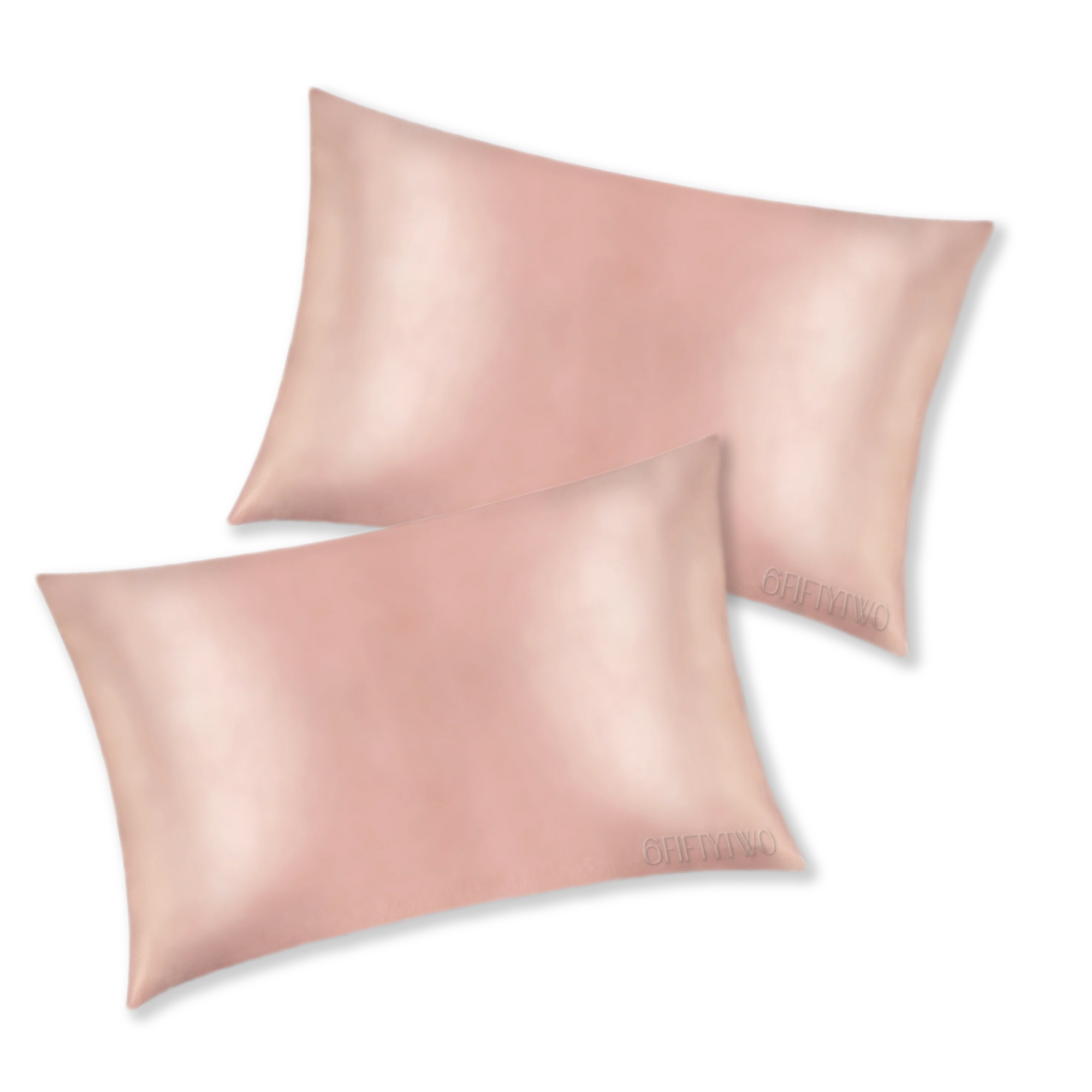 two queen-sized dream silk pillowcases