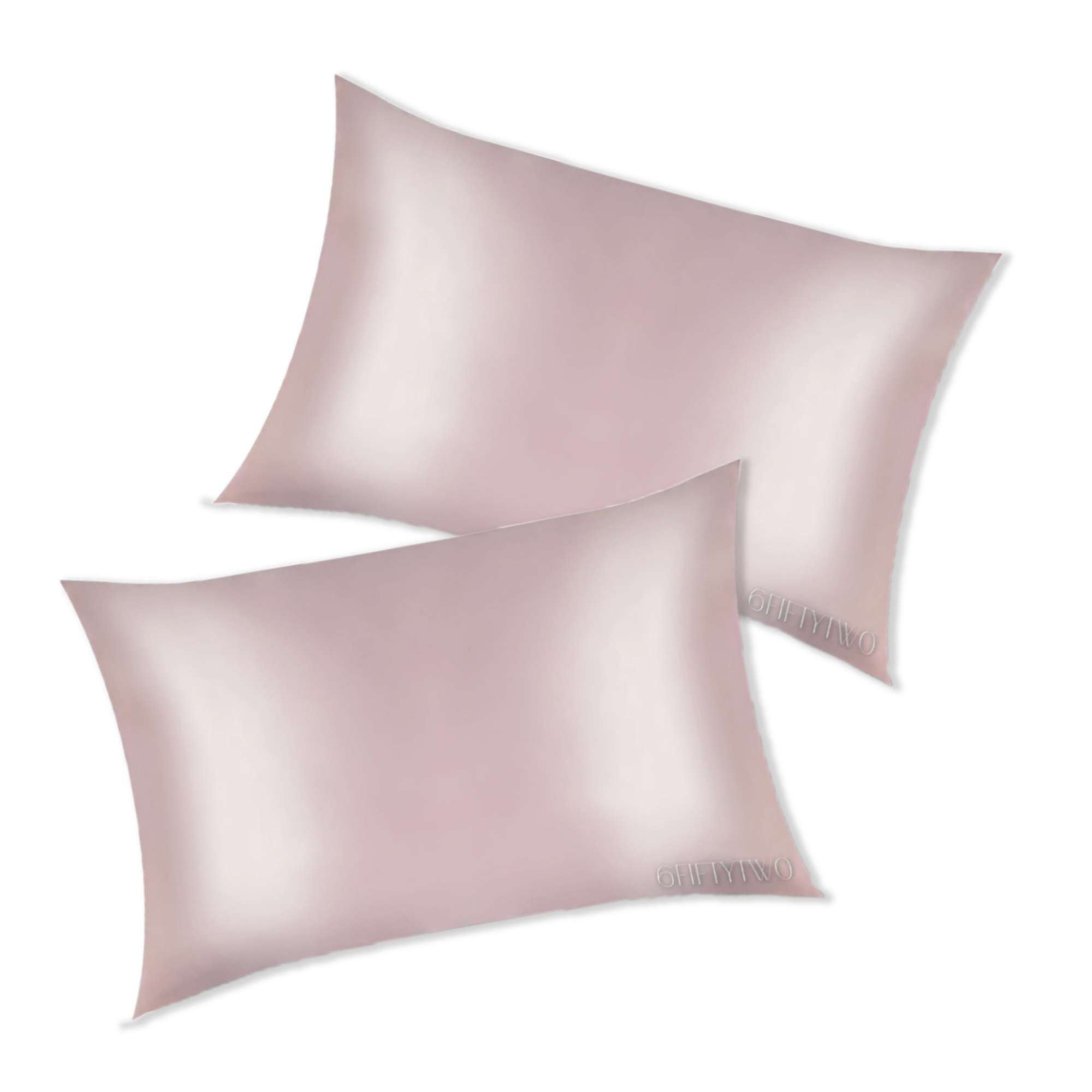 two queen-sized dream silk pillowcases