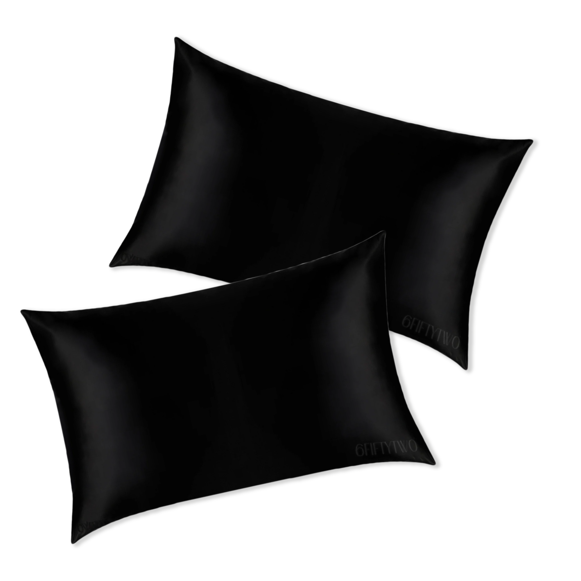 two queen-sized dream silk pillowcases