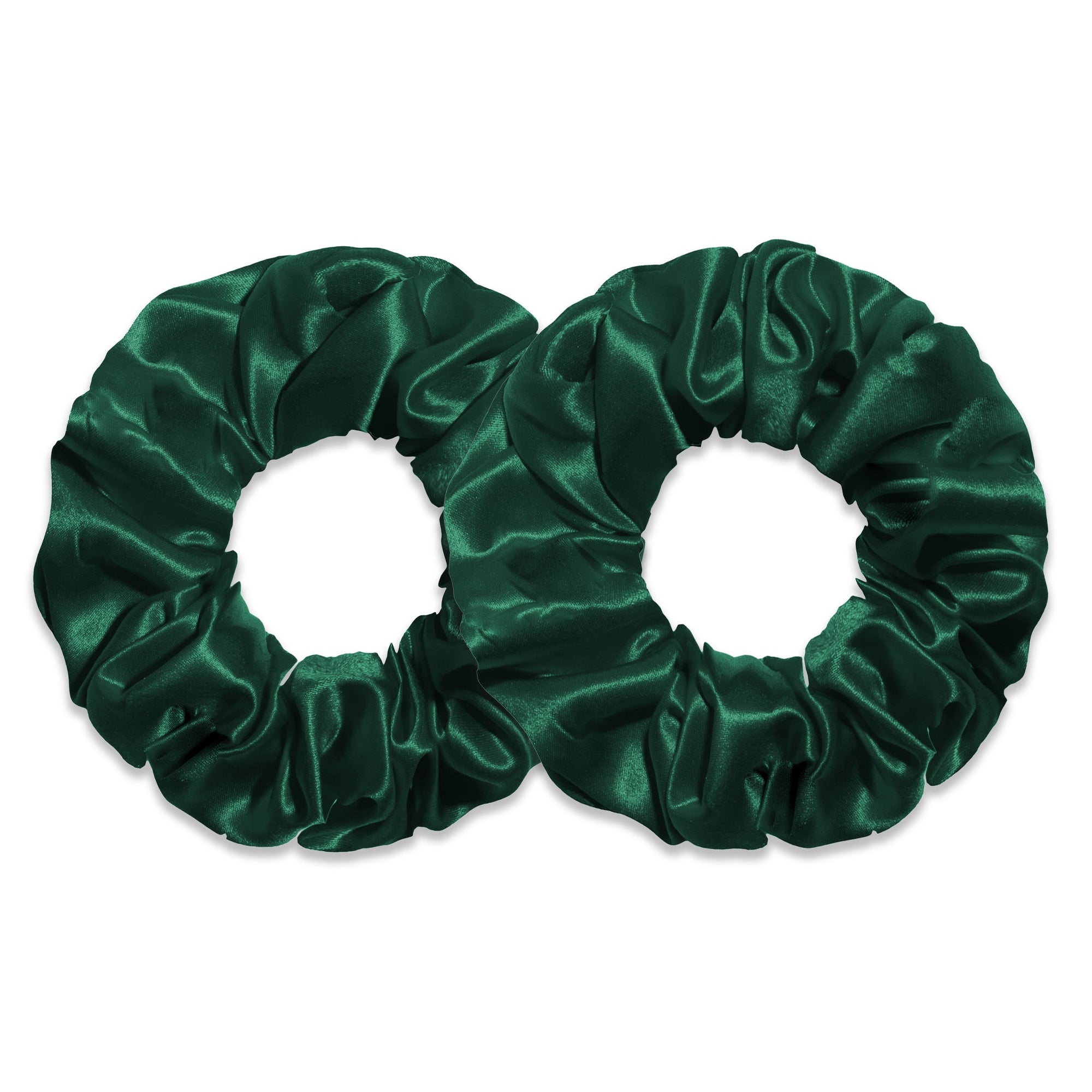 green&green | classic silk scrunchies