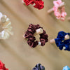 mix & match 2 colours | classic silk scrunchies