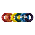 Mini Silk Scrunchies | Mixed Rainbow Set