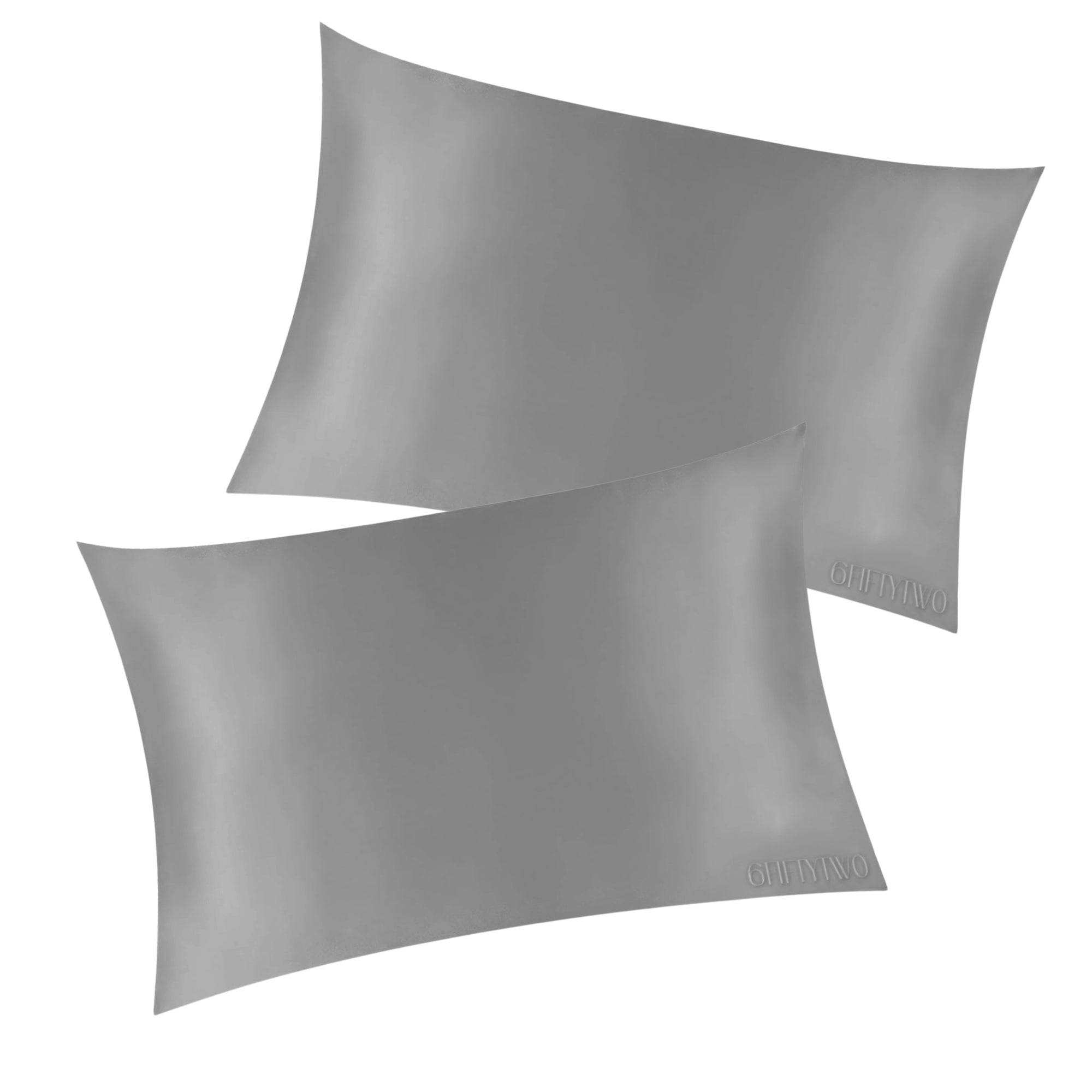 two queen-sized dream silk pillowcases