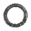 graphite | slim silk scrunchies