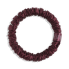 merlot | slim silk scrunchies