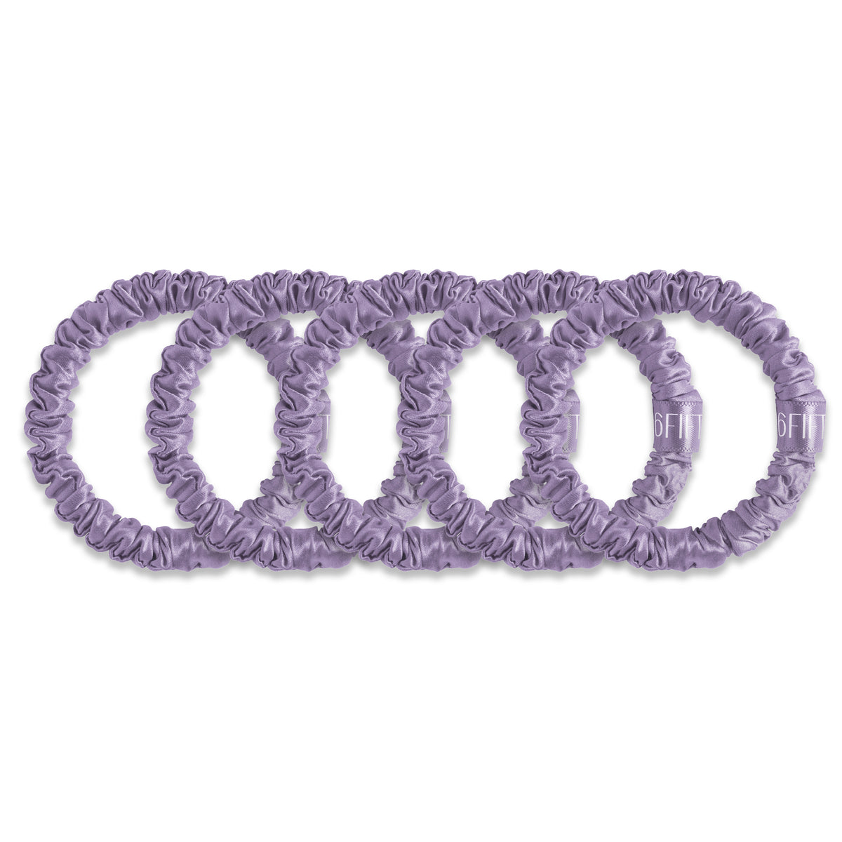 Slim Silk Scrunchies | Rainbow Collection