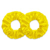 yellow&yellow | classic silk scrunchies